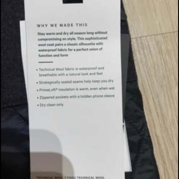 Lululemon roam far wool coat - Picture 2 of 3